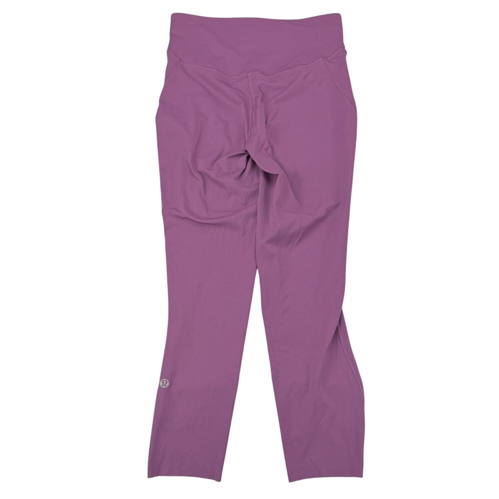 LULULEMON Base Pace High-Rise Crop 23" Size 6 Vintage Plum - Picture 3 of 6